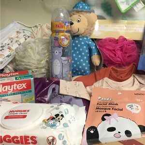 😍SELLING INDIVIDUAL items also Blue polka dot PLAYTX HUGGIES items for M…